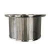 Custom  Stainless Steel Punching Mesh Cone Filters or Strainer