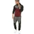 Custom  tracksuits for men  jogger sweatsuit ripped plain basketball sports suit