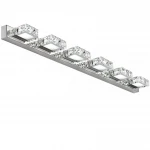 Customizable 67CM LED Bathroom Vanity Lights Bathroom Crystal Wall Lighting Fixtures Make up Mirror Front Light Wall Sconces