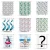 Import Customized Design Bathroom Shower Curtain Sets Waterproof Polyester Fabric Shower Curtain from China