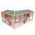 Import Customized Design hot sale wood Poultry House Chicken coop with large running from China