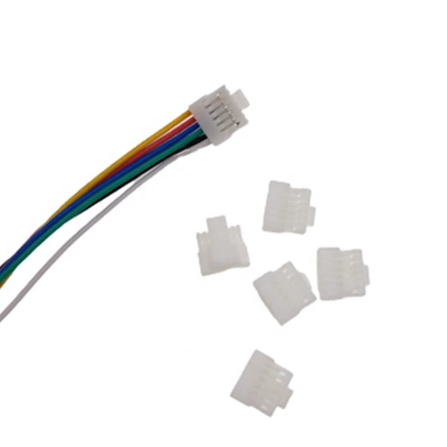Customized H112K-P06N-03B 6Pin With Latch Connector For 1061 28awg Electronic Wiring Harness