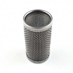Customized stainless steel mesh cylinder filter