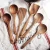 Import Customized Teak Wood Kitchen Spatula Spoon Turner 6 Pieces Cooking Tools Utensils Set from China