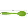 DE341 China Wholesale FDA Food Grade Kitchen Tools Small Silicone Mixing Spoon