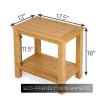 Decoration Home office Bathroom Entryway Shoe Rack Bench Bench Beautiful durable wood stool