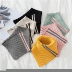 Decoration Small WInter Wool Scarf Shawl False Collar Detachable Knitted Scarves