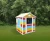 Import DEG1023 Wholesale Cheap Waterproof Children&#39;s Garden Prefab Used Kids Cubby Outdoor Wooden Playhouse With Bench from China