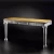 Import demilune console table acrylic console table transparent console table from China