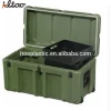 Dental equipment carry case pp round tool case big wheels pe plastic trolley case for fruit