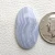 Import Designer Striped Blue Lace Agate Cabochon Healing Gemstone Blue Lace Agate Natural Gemstone from India