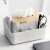 Import desk top empty custom printed decorative tissue box from China