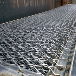 diamond holes  expanded metal grid mesh gutter protection mesh