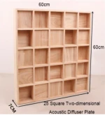Diffuser wood acoustic panel