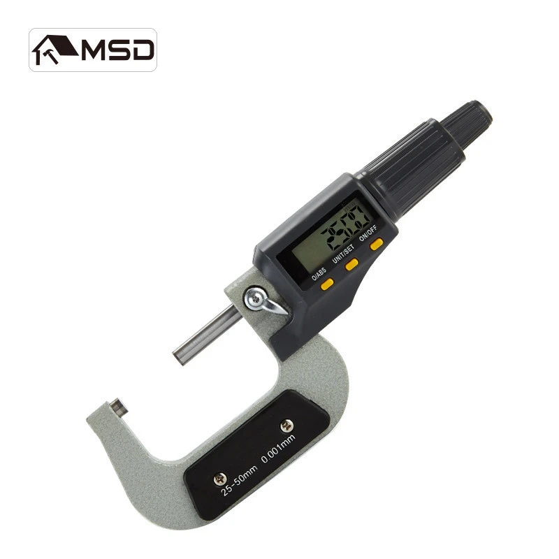 Digital display outer diameter micrometer