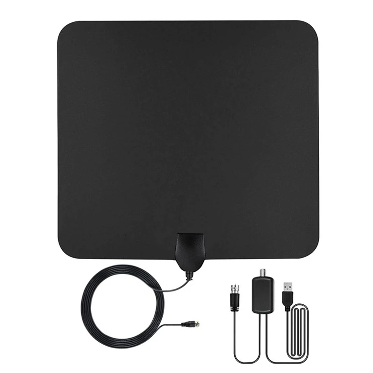 Digital HDTV Antenna Indoor Antenna Receiver Amplified HD Antenna Free Channels Cut Cable Live TV OTA Wave