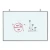 Import Directly factory aluminum frame 8x4 magnetic glass whiteboard from China
