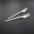Import Disposable Compostable CPLA Forks Plastic Dinner Fork Table Fork from China