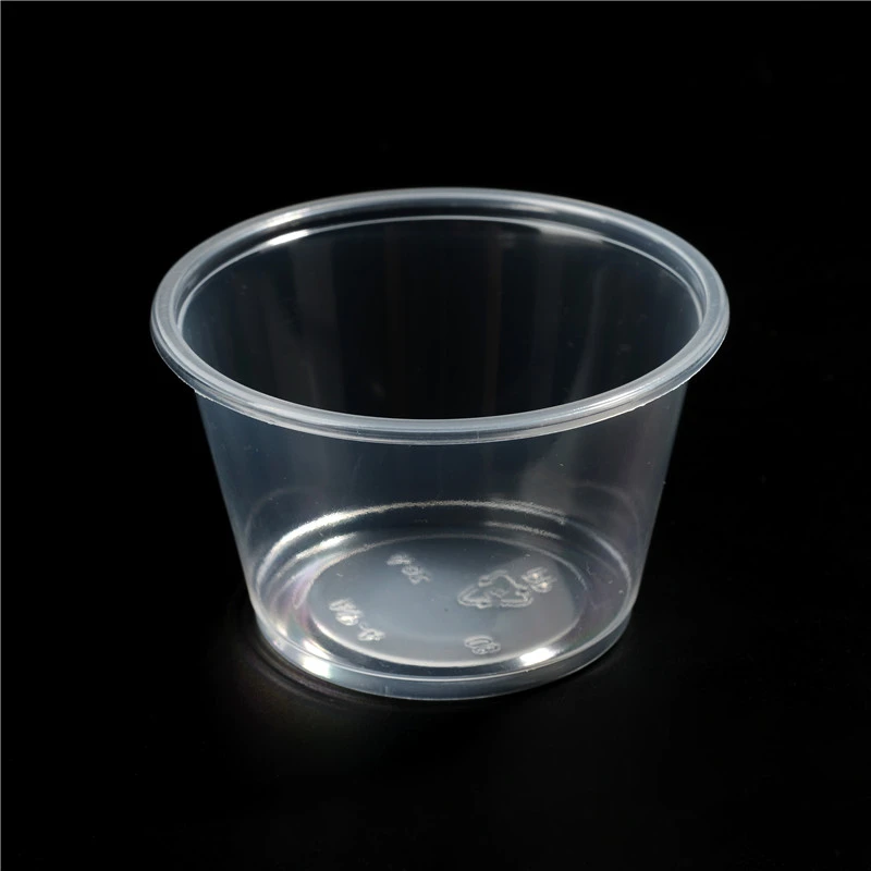disposable soy sauce hot soy sauce portion cup with lids