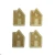 Import DIY crafts natural wooden shape 6 styles mixed pine wood for home decorations from China