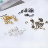 DIY Kits Long Sheep Eyes Gold Silver Mix Jewelry Making Accessories Tools Short Screw Eyes Nails for Beads Pendant Charms