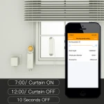 DIY Smart Motorized Chain Roller Blinds Shade Shutter Drive Motor Powered By Solar Panel and Charger Bluetooth APP Control