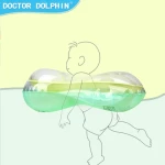 Doctor Dolphin Baby inflatable Swimming Ring Children Seat Ring kids Seat Swimming Ring