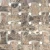 Import Dogbone pattern emperador dark and beige marble design mosaic bathroom floor tiles from China