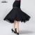 Import Doubl Brand 2020 Dance Skirt Long Waltz Ballroom Dancewear Outfits Party New Style National Standard Modern Practice Hip wrapped from China
