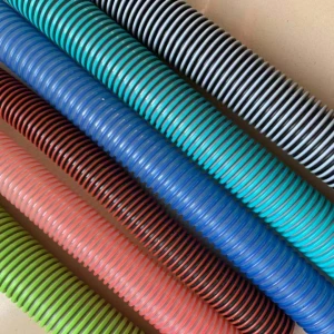 Double colors Vacuum cleaner wound spiral hose machine