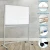 Import Double Sided Mobile Magnetic Dry Erase Writing White Board with Movable Metal Castors for School and Classroom from China