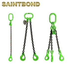 Drum lifter Hoist Lift T(8)Chain Multi Leg Wire Rope Steel Lifting Chain Sling