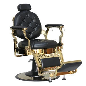 DTY high quality black and gold belmont barber chair china for sale malaysia and ebay