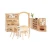 Import Early education kids montessori kindergarten wooden children furniture from China