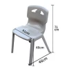 Easy plastic children chair durable