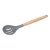 Import Eco-friendly high quality silicone kitchen utensils spoons with wooden handle from China