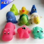 ECO-friendly PVC rubber baby bath toys