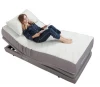 Electric adjustable massage motion bed with blue tooth usb charging and head foot control with wired or wireless remote