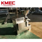 Electric Edible Cacao Beans Making Colloid Equipment Peanut Butter Mill Grinder Processing Liquid Cocoa Bean Grinding