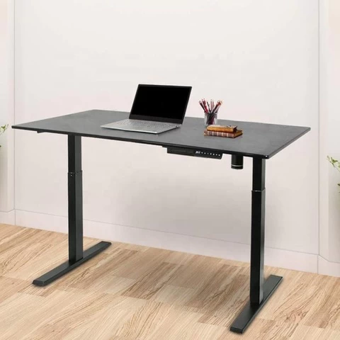 Electric Stand up Desk Frame - Single Motor Height Adjustable Sit Stand Standing Desk Base Workstation