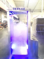 Epidemic Disinfection Channels  with Temperature Measurement