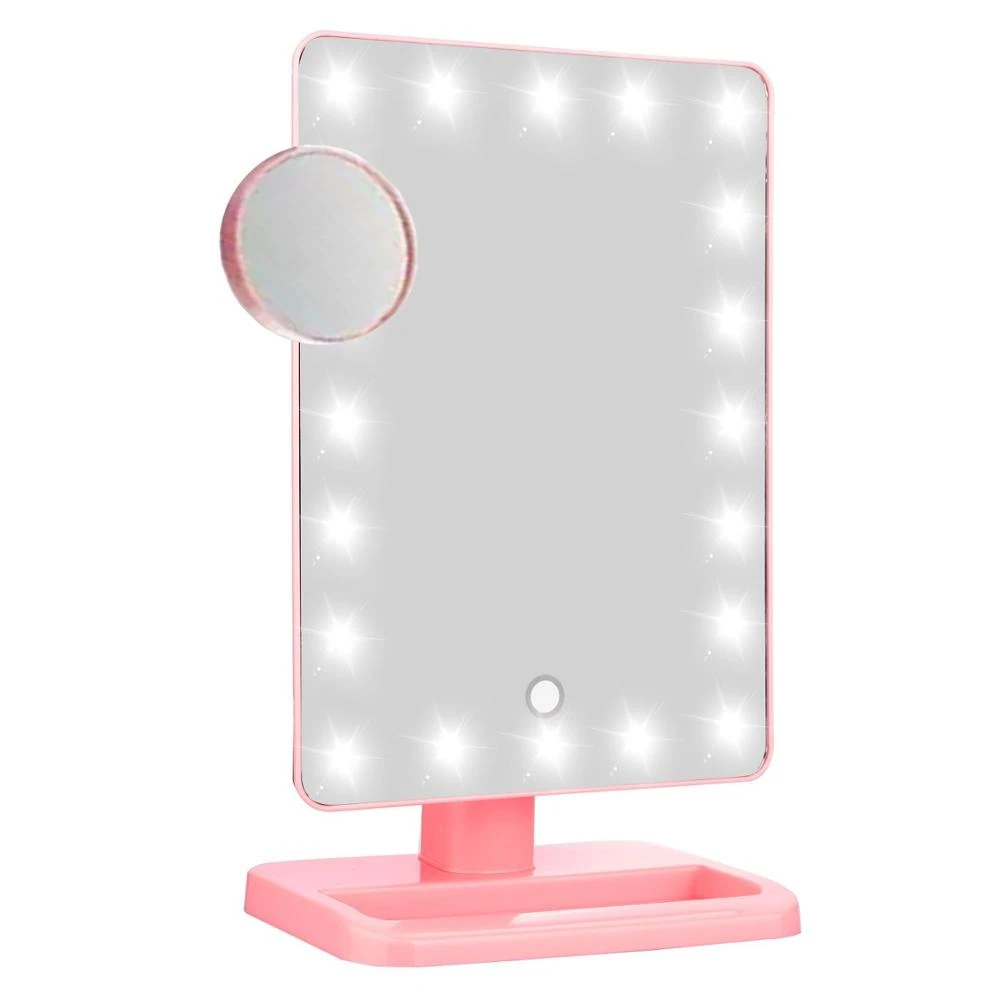 espejos Promotional Beauty Cosmetic Make up Led Makeup Mirror with Light