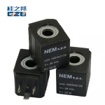 Excavator spare part NEM-solenoid-valve-coil 092002132