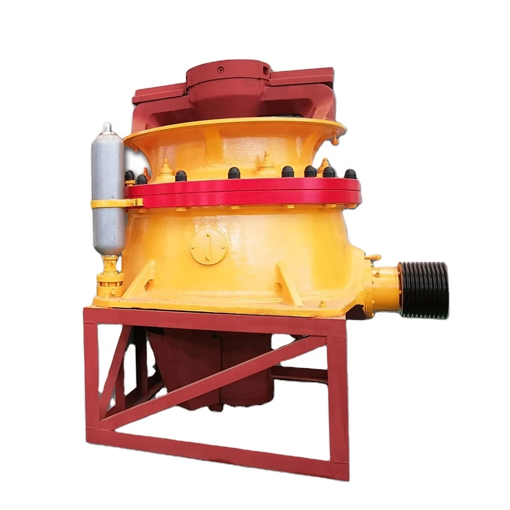 Excellent manufacturer hydraulic cone crusher used for crushing various ores and rocks