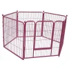 Expandable used portable indoor folding dog kennels and run fence panels for sale
