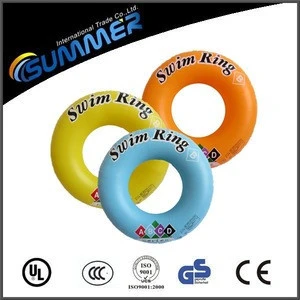 Extra thick newly arrival inflatable donut swim ring