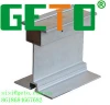 Extruded Industrial Aluminum Profile H Beam insert timber filler plastic bar 150*88mm/T Beam/I Beam for Concrete Formwork slab