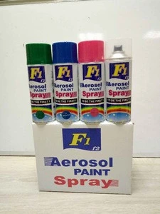 F1 Handy Spray Paint Aerosol Paint Fast Drying Paint
