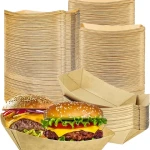 Factory Custom Disposable Container Take Away Lunch Snacks Packing Boxes for Fast Food Paper Packaging Box Container