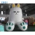 Import Factory custom inflatable cat figure model | inflatable adverting cartoon cat for exhibition from China